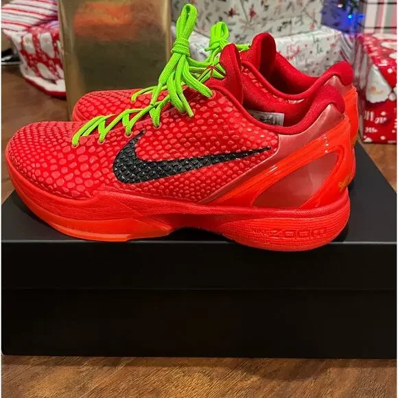 Nike Kobe 6 Protro Reverse Grinch Size 10.5